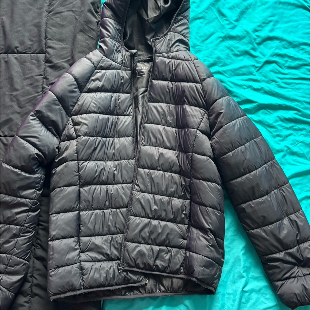 Primark Black Quilted Jacket